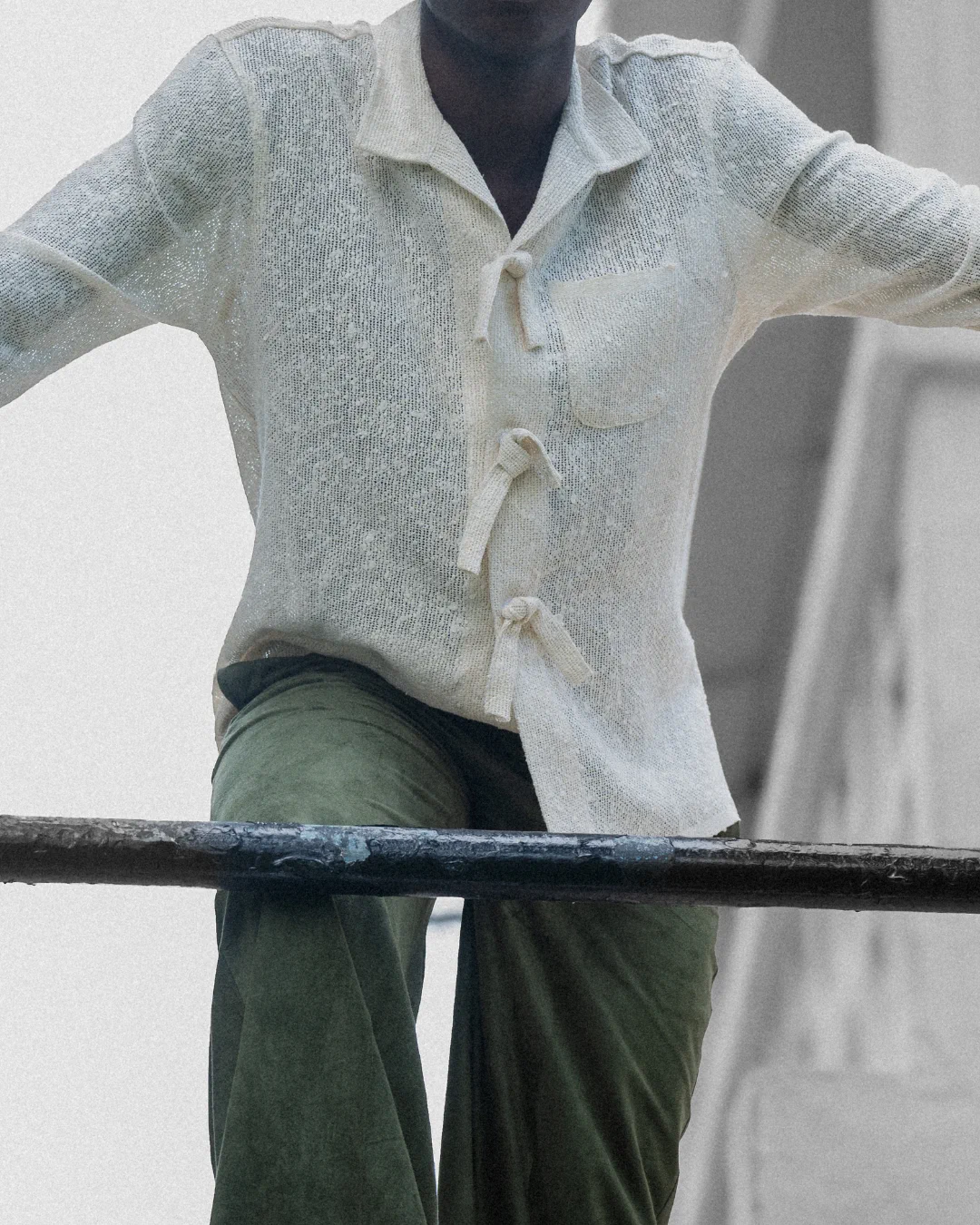 Ajabeng garment detail